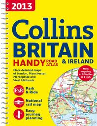 COLLINS HANDY ROAD ATLAS BRITAIN & IRELAND 2013
