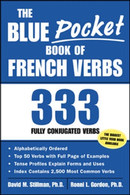 BLUE POCKET BOOK OF FRENCH VERBS, THE