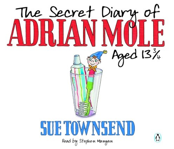 AUDIOBOOK - THE SECRET DIARY OF ADRIAN MOLE AGED 13 3/4 (ABRIDGED)