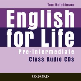 ENGLISH FOR LIFE PRE-INTERMEDIATE CLASS AUDIO CDS (3)