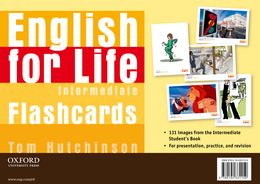 ENGLISH FOR LIFE INTERMEDIATE FLASHCARDS