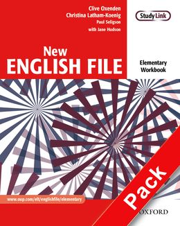 NEW ENGLISH FILE ELEMENTARY WORKBOOK WITH ANSWER BOOKLET AND MULTIROM PACK