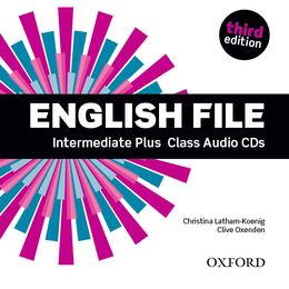 ENGLISH FILE 3RD EDITION INTERMEDIATE PLUS CLASS AUDIO CD (4)