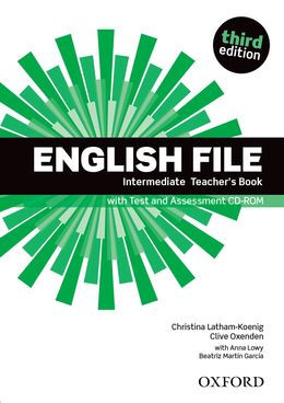 ENGLISH FILE 3RD EDITION INTERMEDIATE TEACHER'S BOOK + TEST AND ASSESSMENT CD-ROM