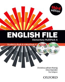 ENGLISH FILE 3RD EDITION ELEMENTARY MULTIPACK A