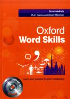 OXFORD WORD SKILLS INTERMEDIATE STUDENT'S PACK (BOOK AND CD-ROM)