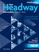 NEW HEADWAY 4TH EDITION INTERMEDIATE TEACHER'S BOOK AND RESOURCE DISK PACK