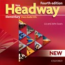 NEW HEADWAY 4TH EDITION ELEMENTARY CLASS AUDIO CDS (3)