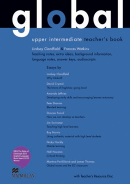 GLOBAL UPPER-INTERMEDIATE TEACHER'S BOOK  +  RESOURCE CD PACK
