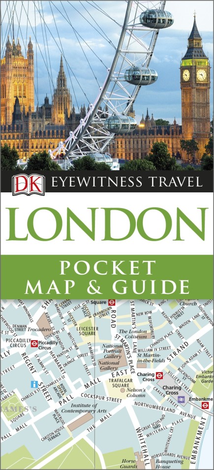 DK EYEWITNESS POCKET MAP AND GUIDE: LONDON