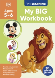 DISNEY LEARNNIG BIG WORKBOOK AGES 5-6 (YEAR 1)