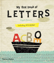 MY FIRST BOOK OF: LETTERS