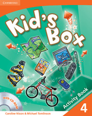 KID'S BOX 4 ACTIVITY BOOK WITH CD-ROM