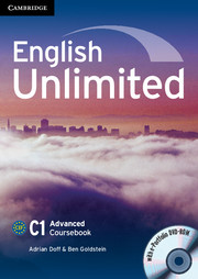 ENGLISH UNLIMITED ADVANCED COURSEBOOK + E-PORTFOLIO