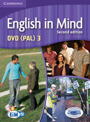 ENGLISH IN MIND 3 (2ND EDITION) DVD (PAL)