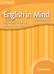 ENGLISH IN MIND STARTER (2ND EDITION) TESTMAKER CD-ROM AND AUDIO CD
