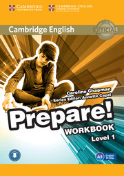 CAMBRIDGE ENGLISH PREPARE! 1 WORKBOOK WITH AUDIO