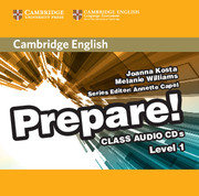 CAMBRIDGE ENGLISH PREPARE! 1 CLASS AUDIO CDS (2)