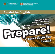 CAMBRIDGE ENGLISH PREPARE! 2 CLASS AUDIO CDS (2)