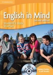 ENGLISH IN MIND STARTER (2ND EDITION) STUDENT'S BOOK + DVD-ROM