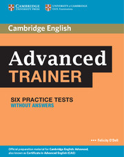 ADVANCED TRAINER WITHOUT ANSWERS