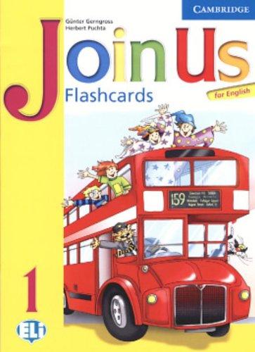 JOIN US FOR ENGLISH 1 FLASHCARDS (PACK OF 64)