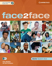 FACE2FACE  STARTER STUDENT'S BOOK + CD-ROM/CD AUDIO