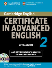 CAMBRIDGE CERTIFICATE IN ADVANCED ENGLISH FOR UPDATED EXAM 2 SELF-STUDY PACK