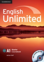 ENGLISH UNLIMITED STARTER STUDENT'S BOOK + E-PORTFOLIO