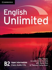 ENGLISH UNLIMITED UPPER-INTERMEDIATE CLASS AUDIO CDS (3)