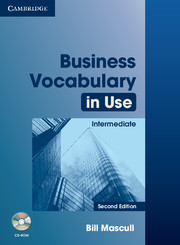 BUSINESS VOCABULARY IN USE  2ND EDITION INTERMEDIATE WITH ANSWERS + CD-ROM