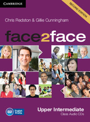 FACE2FACE SECOND EDITION UPPER INTERMEDIATE CLASS AUDIO CDS (3)