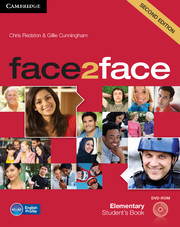 FACE2FACE SECOND EDITION ELEMENTARY STUDENT'S BOOK WITH DVD-ROM