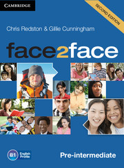 FACE2FACE SECOND EDITION PRE-INTERMEDIATE CLASS AUDIO CDS (3)