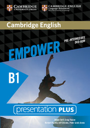 CAMBRIDGE ENGLISH EMPOWER PRE-INTERMEDIATE PRESENTATION PLUS DVD-ROM