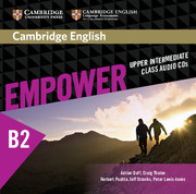 CAMBRIDGE ENGLISH EMPOWER UPPER-INTERMEDIATE CLASS AUDIO CDS (3)