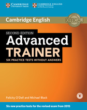 ADVANCED TRAINER SECOND EDITION WITHOUT ANSWERS WITH AUDIO