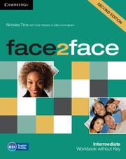 FACE2FACE SECOND EDITION INTERMEDIATE WORKBOOK WITHOUT KEY