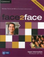 FACE2FACE SECOND EDITION UPPER INTERMEDIATE WORKBOOK WITH KEY