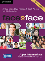 FACE2FACE SECOND EDITION UPPER INTERMEDIATE TESTMAKER CD-ROM AND AUDIO CD