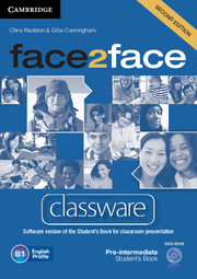 FACE2FACE SECOND EDITION PRE-INTERMEDIATE CLASSWARE DVD-ROM