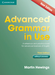 ADVANCED GRAMMAR IN USE 3RD EDITION WITHOUT ANSWERS