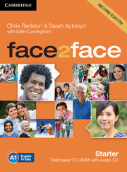 FACE2FACE SECOND EDITION STARTER TESTMAKER CD-ROM AND AUDIO CD