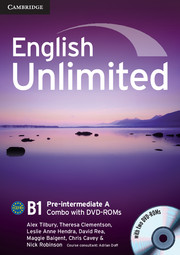 ENGLISH UNLIMITED PRE-INTERMEDIATE A COMBO WITH DVD-ROMS (2)