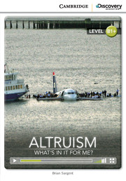 C.D.E.I.R. INTERMEDIATE - ALTRUISM: WHAT'S IN IT FOR ME? (BOOK WITH ONLINE ACCESS)