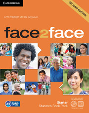 FACE2FACE SECOND EDITION STARTER STUDENT'S BOOK WITH DVD-ROM AND ONLINE WORKBOOK PACK