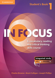 IN FOCUS 1 STUDENT'S BOOK WITH ONLINE RESOURCES