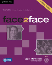 FACE2FACE SECOND EDITION UPPER INTERMEDIATE TEACHER'S BOOK WITH DVD