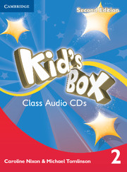 KID'S BOX 2 SECOND EDITION CLASS AUDIO CDS (4)