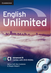 ENGLISH UNLIMITED ADVANCED B COMBO WITH DVD-ROMS (2)